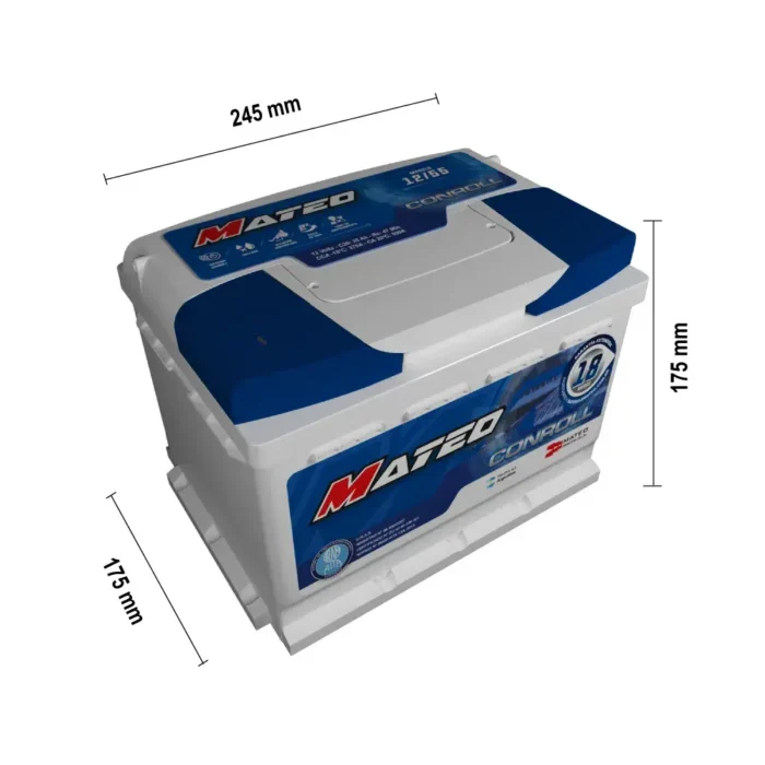 Bateria Mateo 12x55