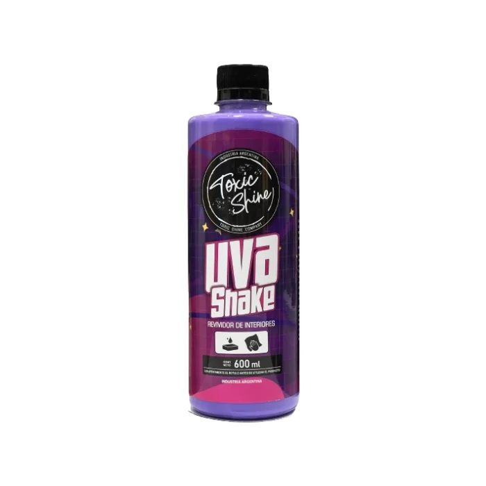 TOXIC SHINE REVIVIDOR DE INTERIORES UVA SHAKE 600CC