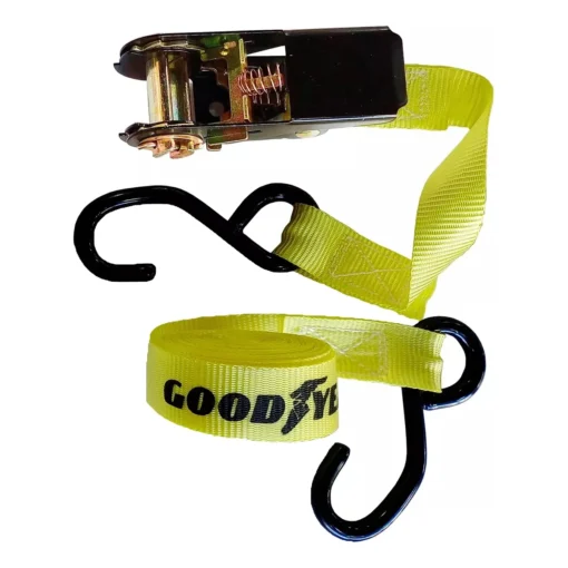 KIT X2 CINTA AMARRE TIPO CRIQUE GOODYEAR 5 MTS