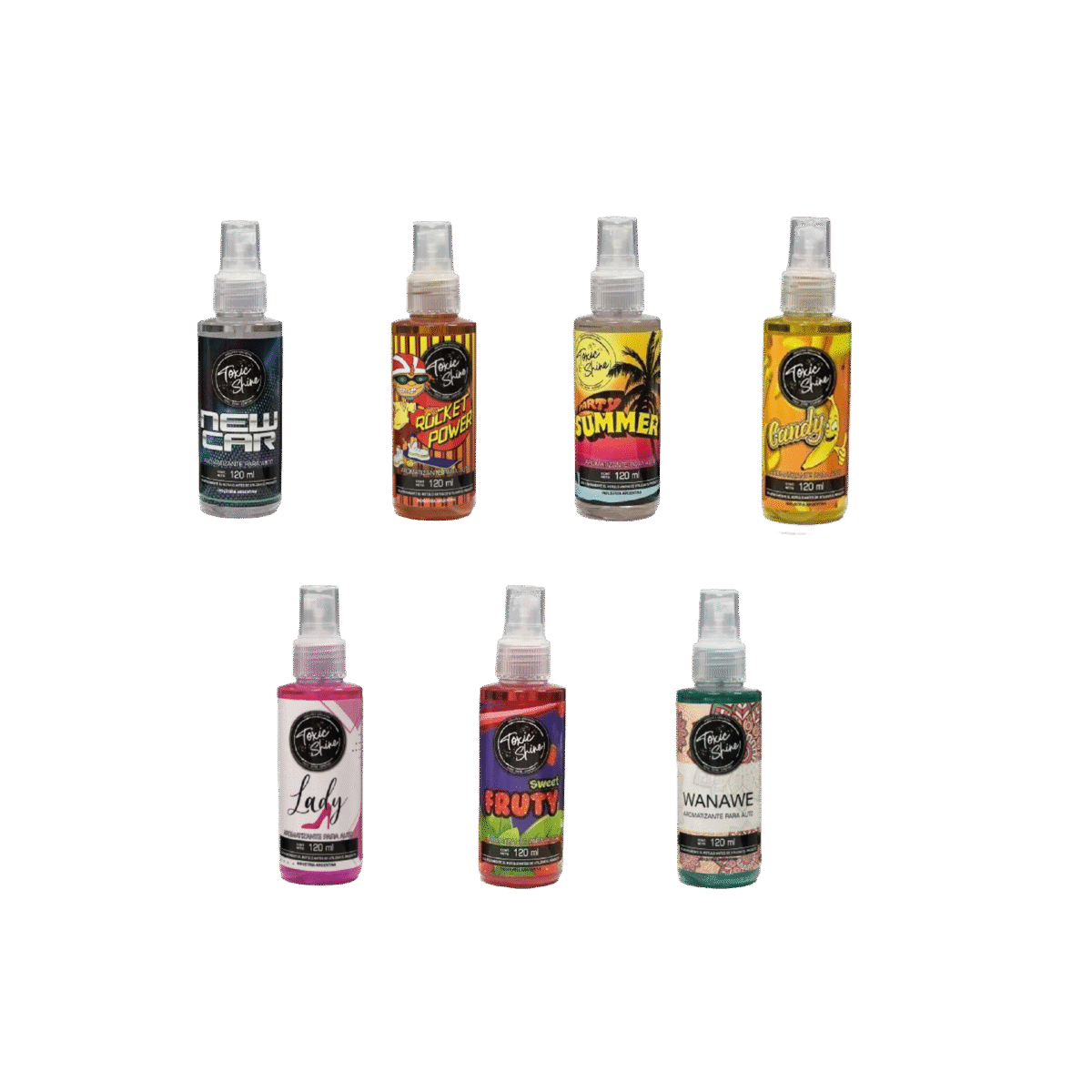 PERFUME AUTO 120 ML – TOXIC SHINE DETAILING -