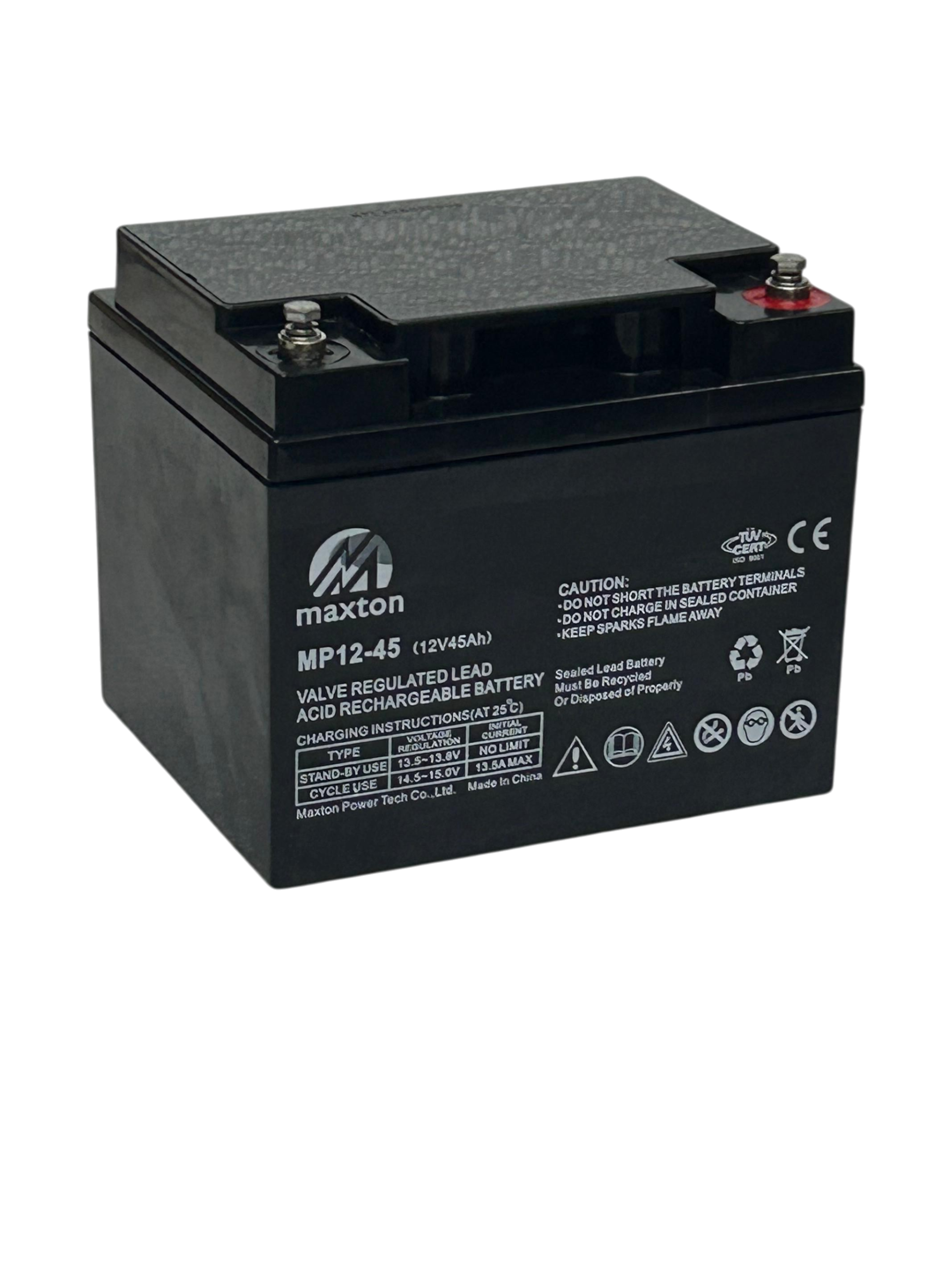 BATERIA MAXTON MP 12V 45 A/H