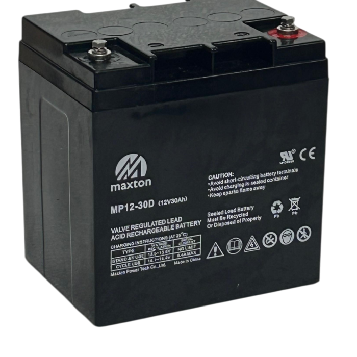 BATERIA MAXTON MP 12V 30 A/H