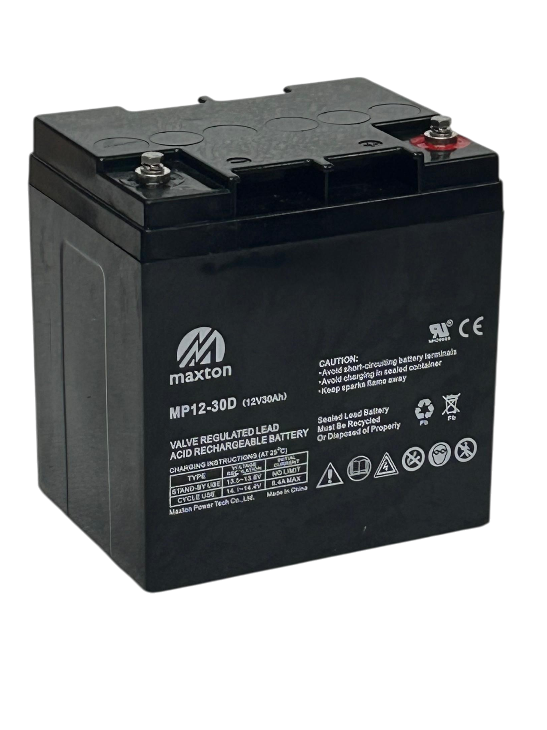 BATERIA MAXTON MP 12V 30 A/H
